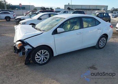 2017 Toyota Corolla Le из США, поврежденный, VIN 2T1BURHE4HC840639